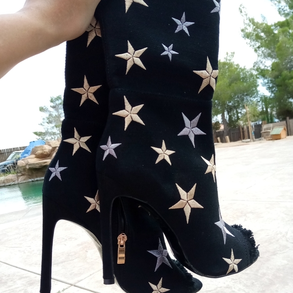 👠 GLAMOUR CHIC 🌼 3 DIFFERENT COLORS 🖤🤍💙 - Picture 9 of 14